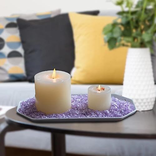 Miniatura 2 de 1.3 libras de vidrio triturado con gemas de arena de terrario de cristal triturado, mini piezas de relleno de jarrón rotas, manualidades de resina