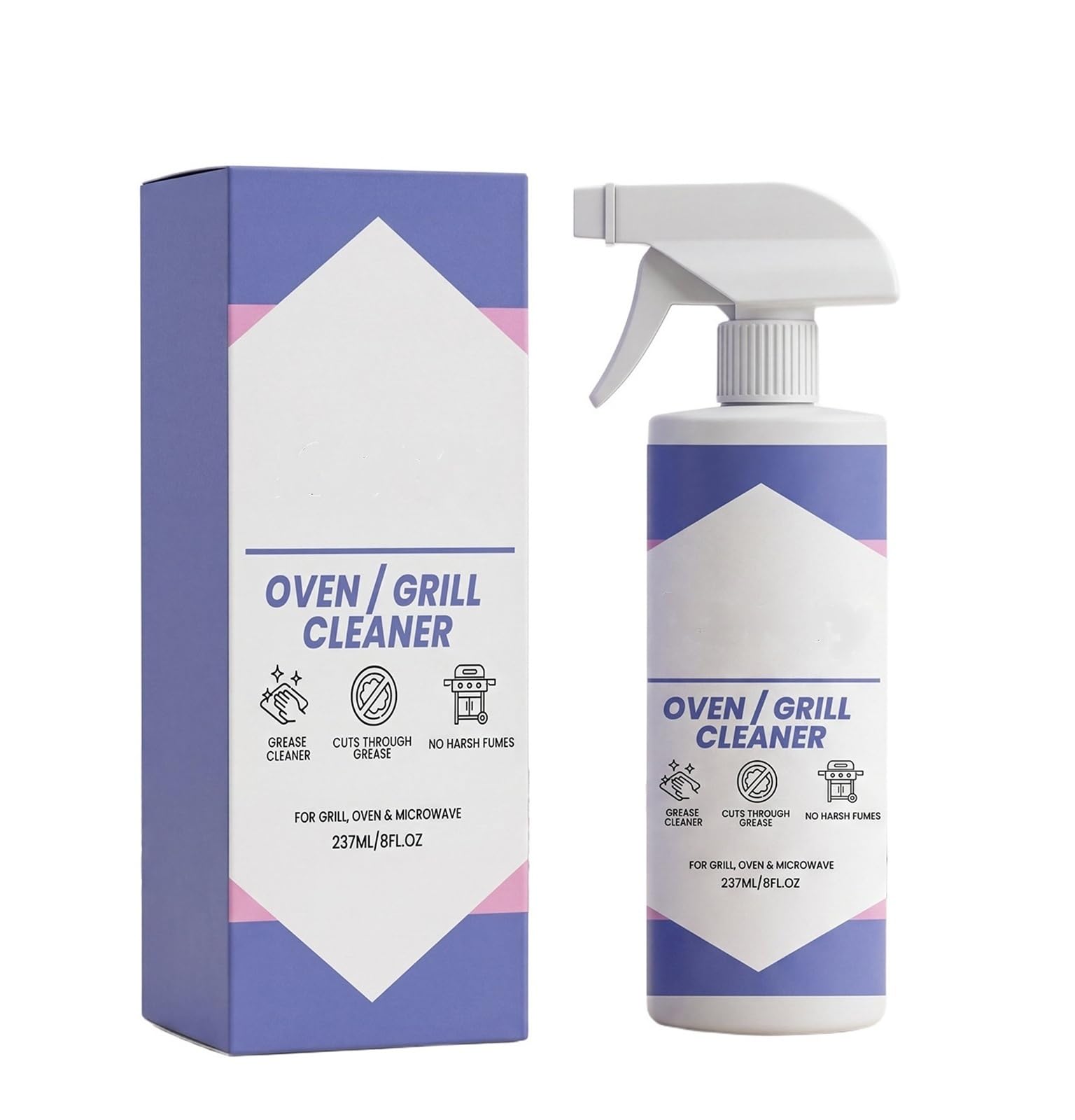 Limpiador de hornos y parrillas 237 ml, elimina eficazmente las manchas mantiene la cocina limpia for cocinar todos los días(1pcs)