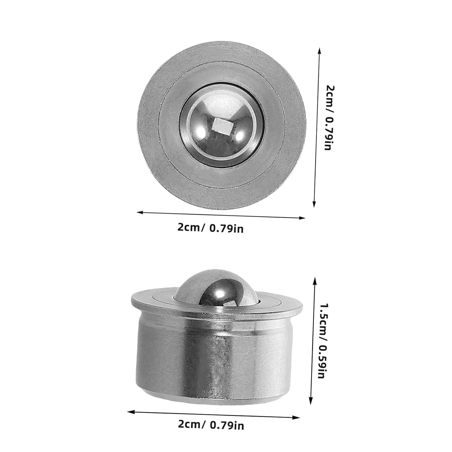 Heavy Duty Metal Ball Transfer Units Steel Ball Roller for Furniture Industrial Use Bearings