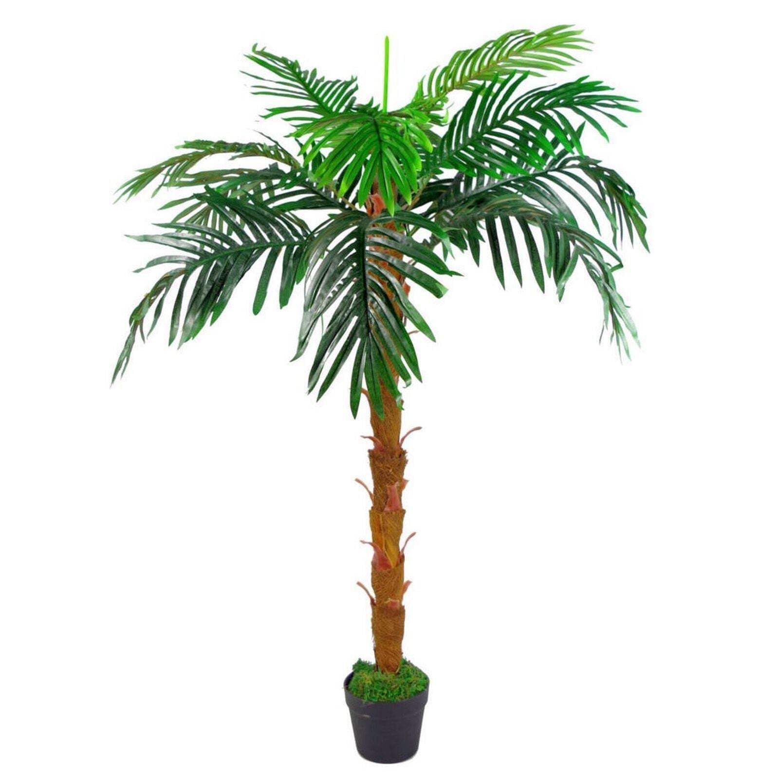Leaf 130Cm Princess Design Uk Large Realistic Artificial Palm Tree ,130Cm,Az-Palmnew
