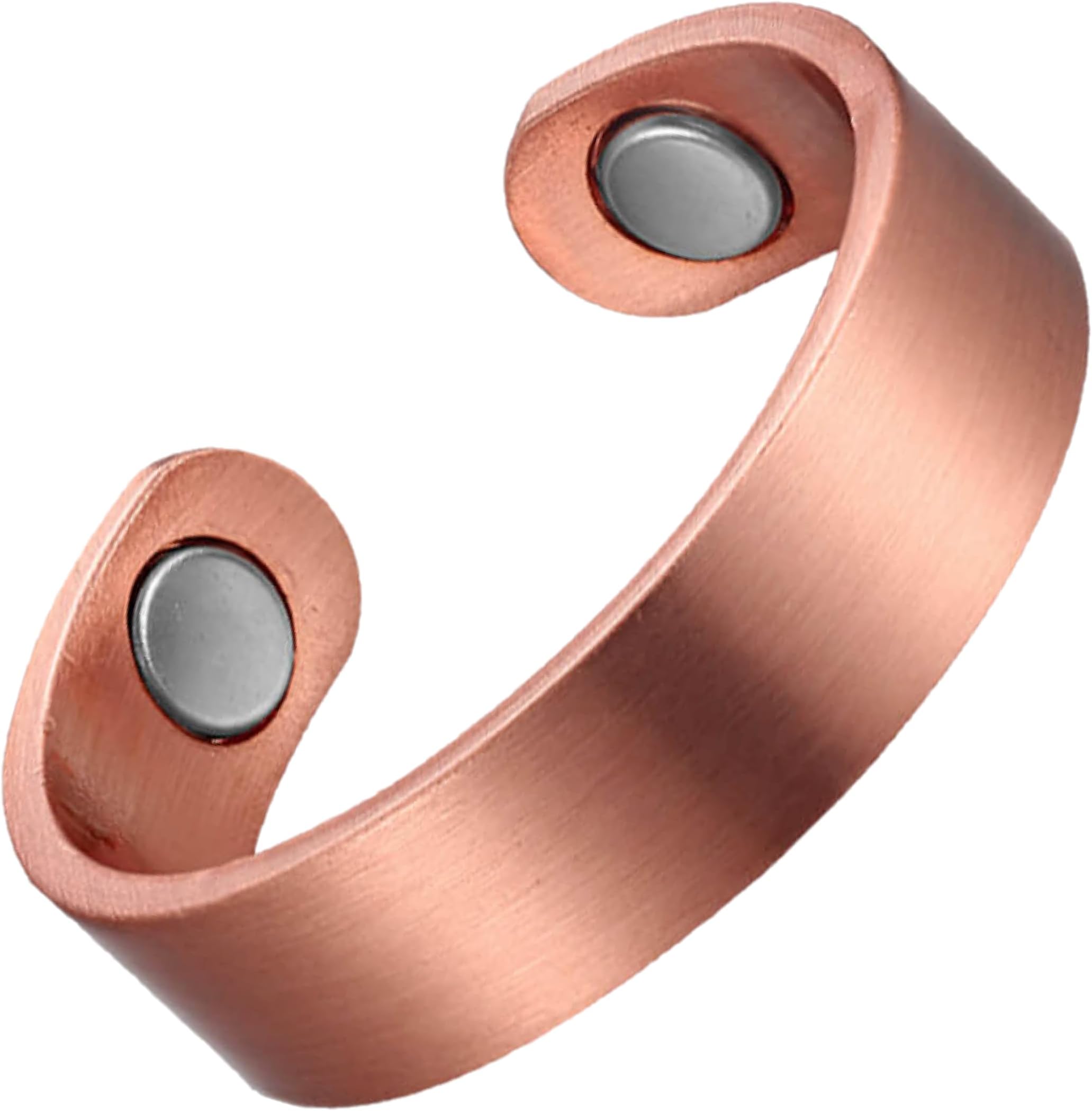 The Original Pure Copper Ultra Strength Magnetic Field Ring for Men & Women | Magnetic Therapy Ring