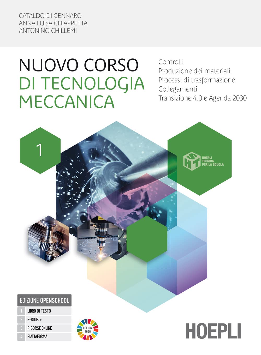 Nuovo corso di tecnologia meccanica. Controlli. Produzione dei materiali. Processi di trasformazione. Collegamenti. Per gli Ist. tecnici industriali. Con e-book. Con espansione online (Vol. 1)