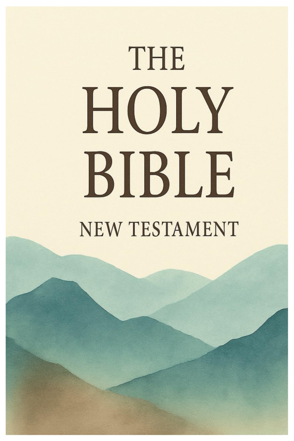 KJV New Testament: A minimalist edition