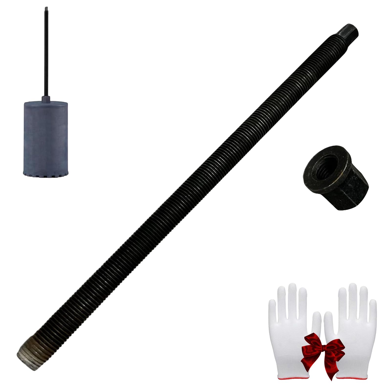 Outil De Déblocage De Forets À Béton, Extracteur De Carottes À Béton Universel Et Portable, Pour Extraire Les Forets Diamantés Coincés Ou Bloqués (50CM)