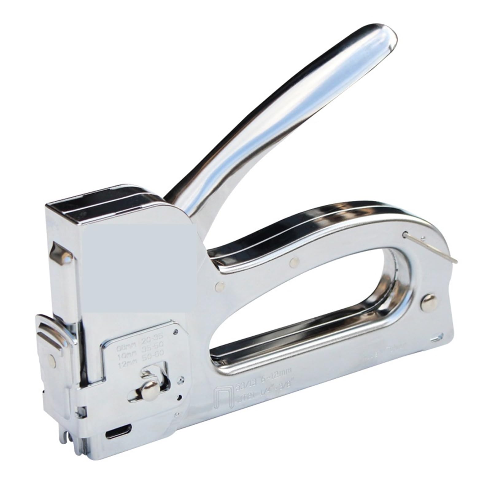Pistola for graffette for impieghi gravosi for la decorazione domestica fai-da-te Cucitrice for mobili Cucitrice for rivetti Pistola sparachiodi manuale con 2000 graffette Chiodatrice(LA148203)