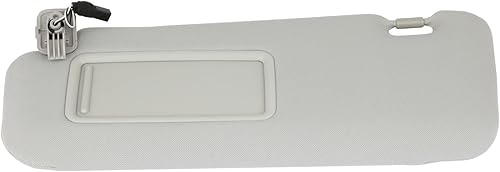 Miniatura 9 de SCITOO Conjunto de visera solar lateral izquierdo y derecho para Toyota Tacoma 2005-2011 sin techo corredizo (gris)