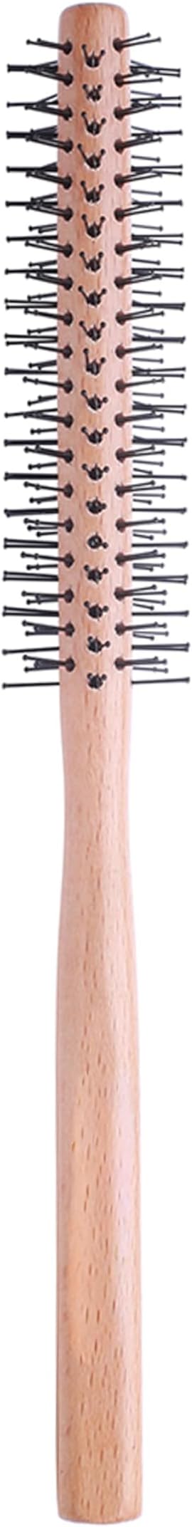 Roll Brush, 1.0 inches (2.5 cm), For Cat Hair, Curly Hair, Beard, Compact Size, Short Hair Styling, Unisex
