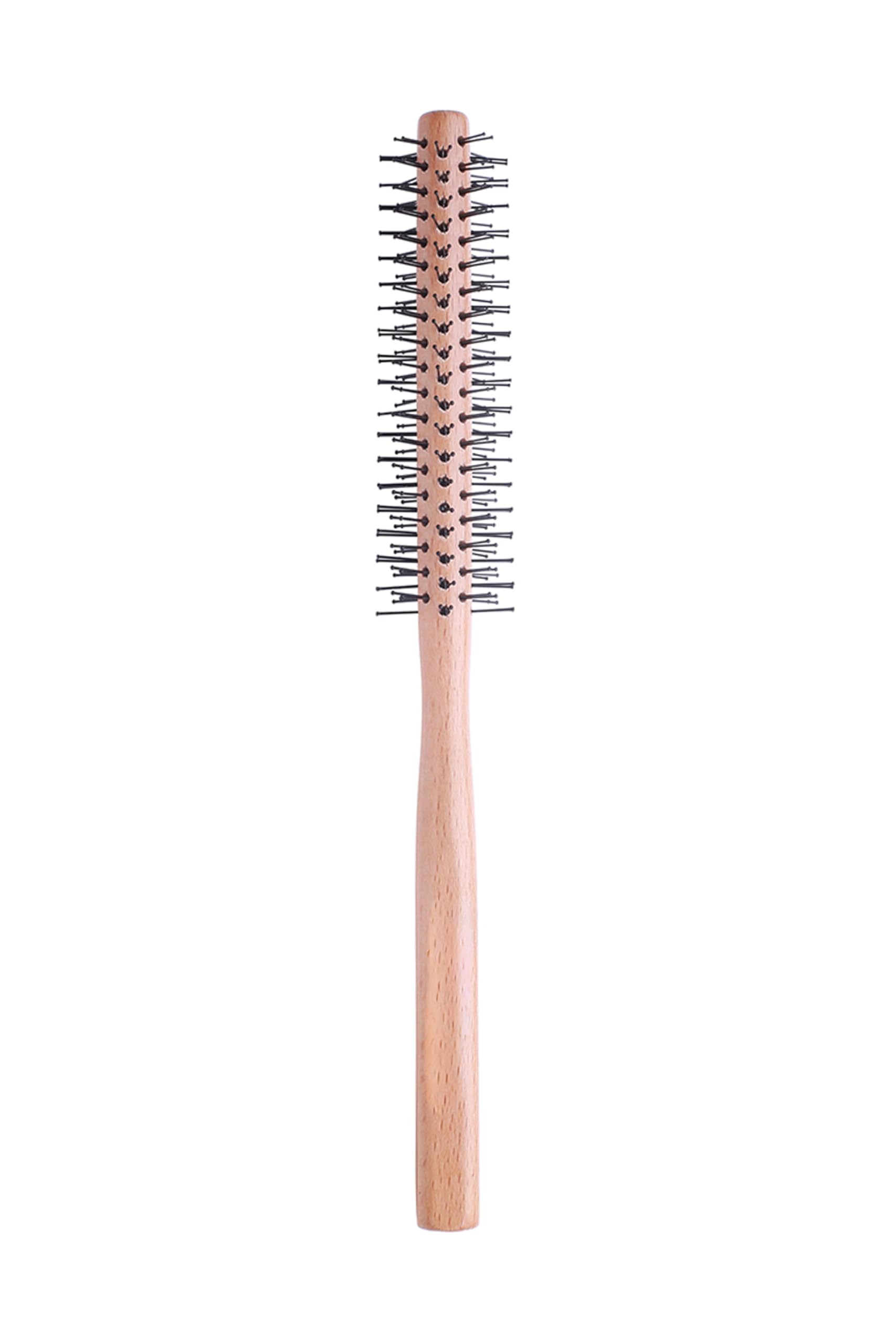 Roll Brush, 1.0 inches (2.5 cm), For Cat Hair, Curly Hair, Beard, Compact Size, Short Hair Styling, Unisex