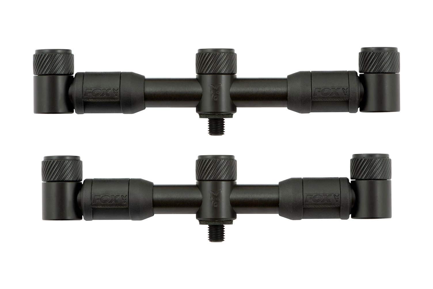 Fox Black Label QR Buzzer Bar 3 Rod Adjustable / Carp Fishing Rod Rest