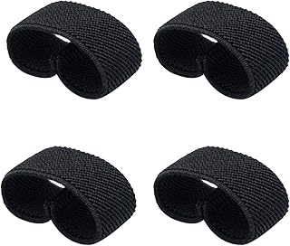 1" Wide Straps/Belt Keepers Elastic Military Webbing Holder Tactical Belt Loop Stays Backpack/Harness Strap/Sling Retainer Band Organizers - TACNEX