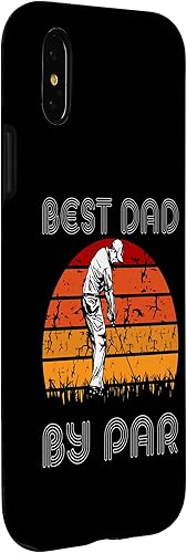 Miniatura 3 de iPhone XXS Retro Best Dad By Par Shirt As Golf Best Dad By Par Gifts Case