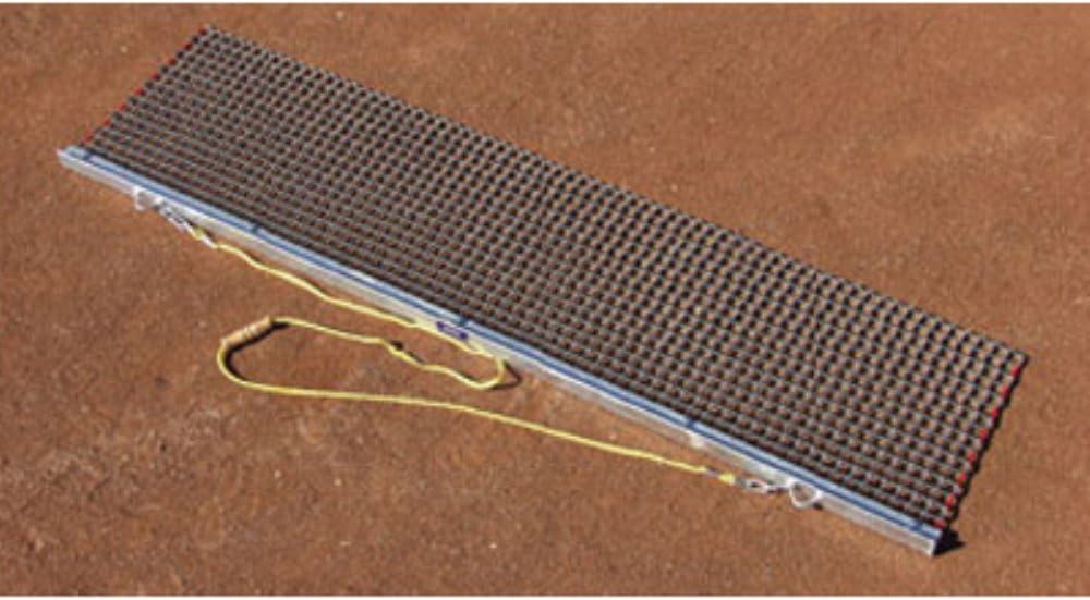 BSN Rigid Drag Mat, 4'W x 3'L