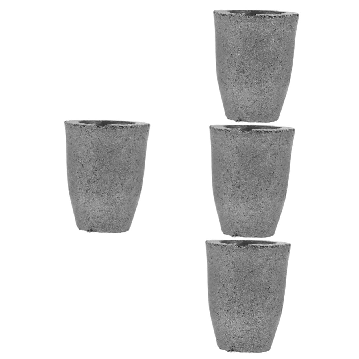 Creuset graphite fusion métaux outil moulage haute température OUNONA 4 pièces