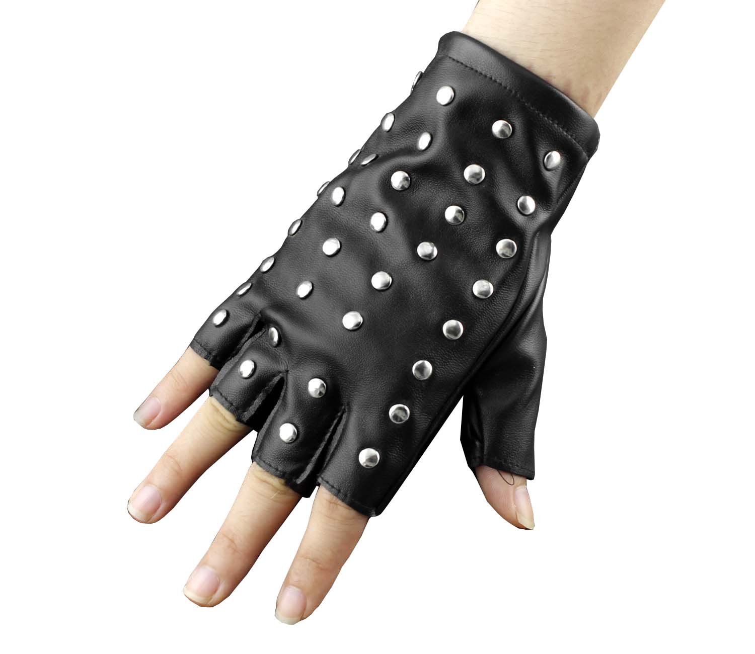 小物 SWITCHBLADE STAR-STUDDED LEATHER GLOVES 小物 SWITCHBLADE STAR-STUDDED LEATHER GLOVES STAR-STUDDED