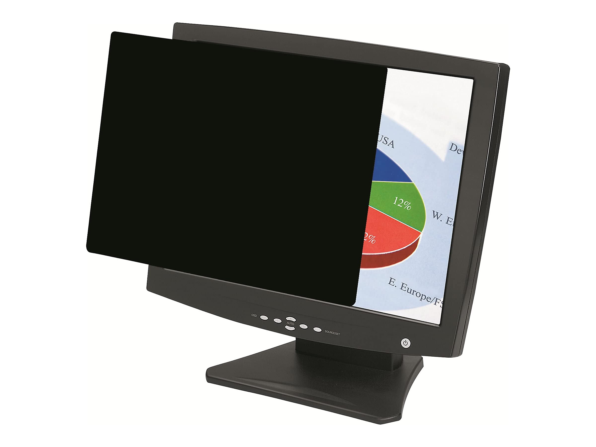 Fellowes PrivaScreen Anti Glare Black Privacy Filter & Screen  