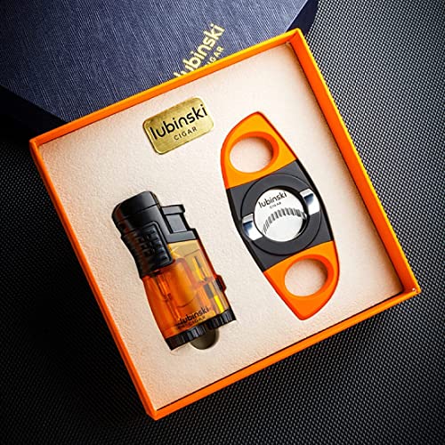 Encendedor soplete y cortador Lubinski juego multifunction amarillo miniatura 2