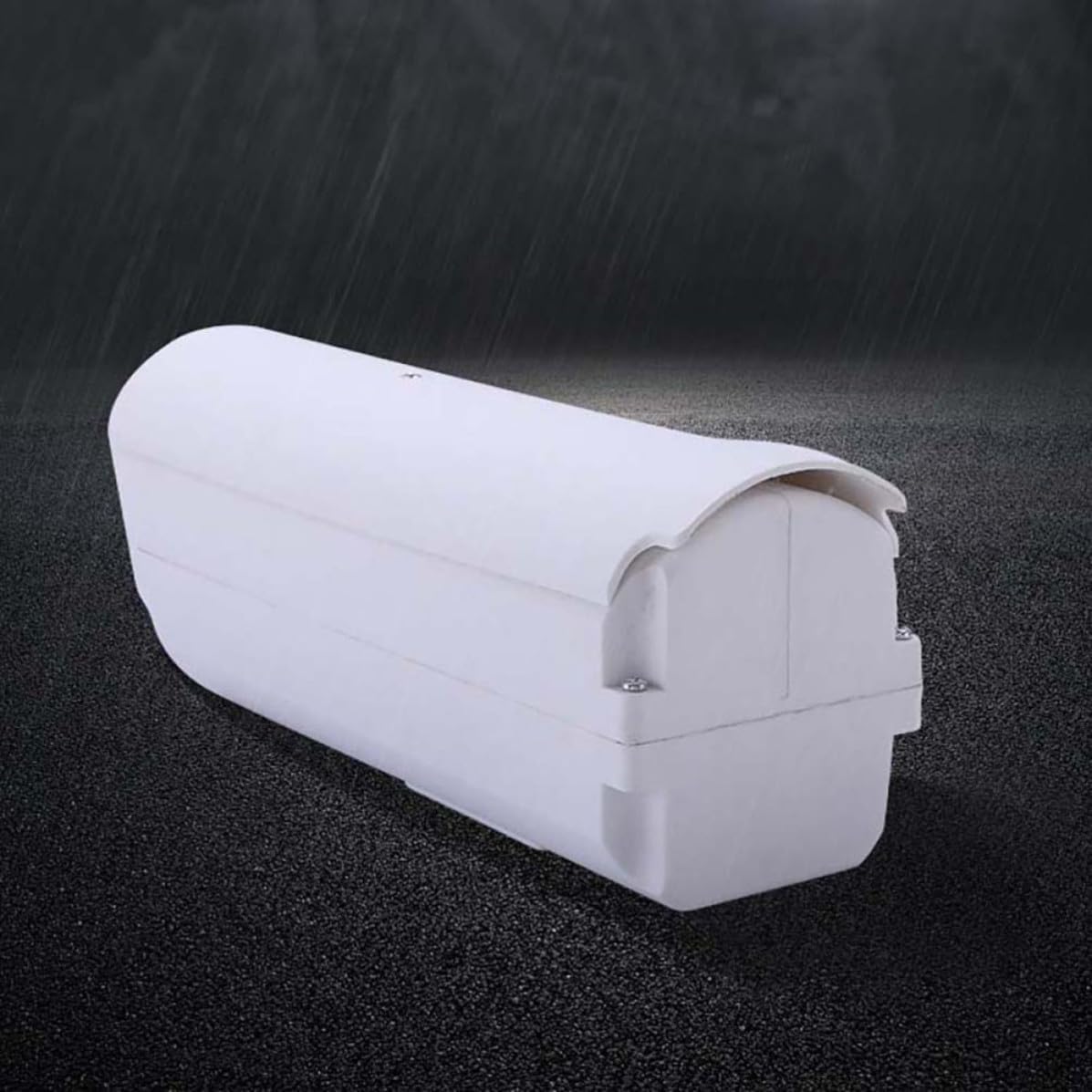 Plastic with High Transmittance Lens Security Camera Cover and Waterproof Pp Material, Heat Dissipation Holes Sturdy Protective Case for Camera for Outdoor Use