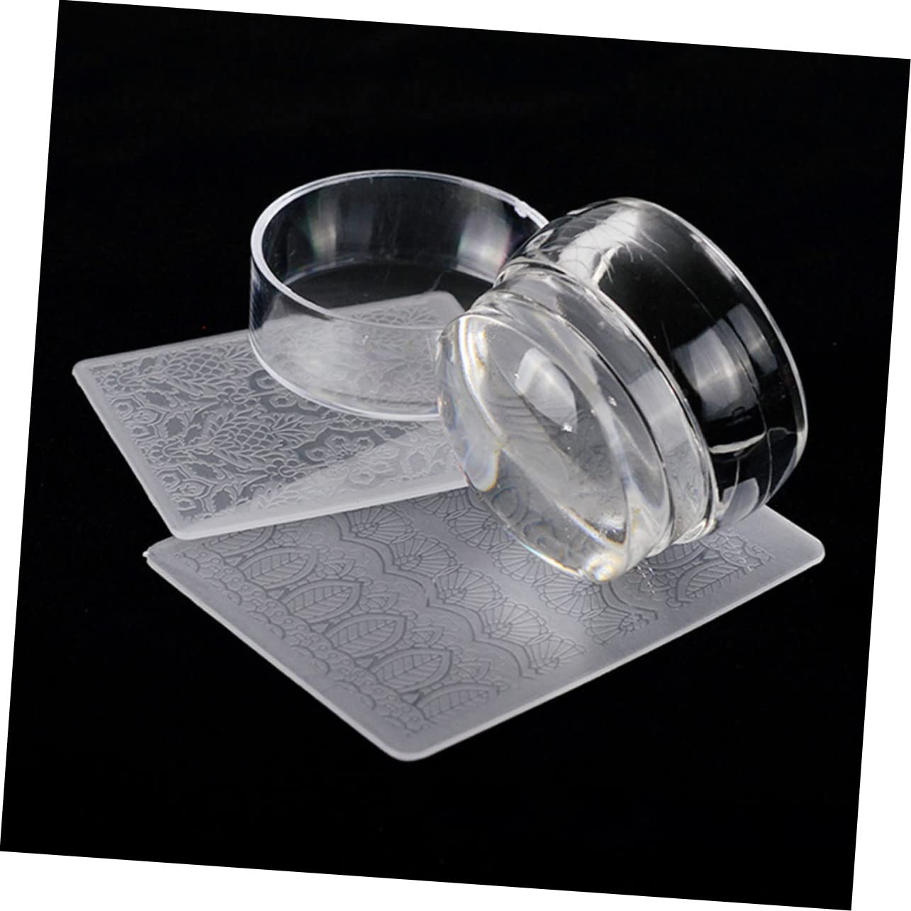 CALLARON 9 Set Kit Stamping Unghie Piastra per Decorazioni Unghie con Design Creativi Strumenti per Nail Art Facili Usare per Effetti Salone
