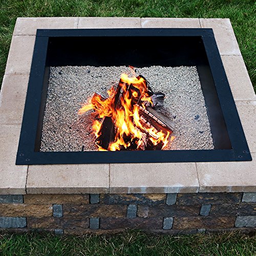 Sunnydaze Square Fire Pit Ring Large D Buy Online In El Salvador At Desertcart
