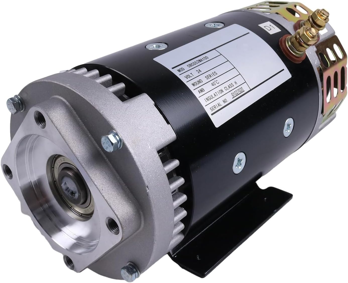 24V Pump Motor 105387 105387GT Compatible for Genie GR-08 GR-12 GR-15 GR-20 GRC-12 QS-12R QS-12W QS-15R QS-15W QS-20R QS-20W TZ-50/30