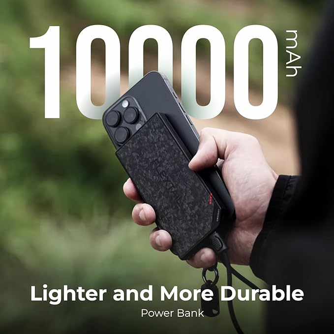 Cargador portátil FLEXTAILGEAR 10000mAh USB-C resistente al agua rapido miniatura 9