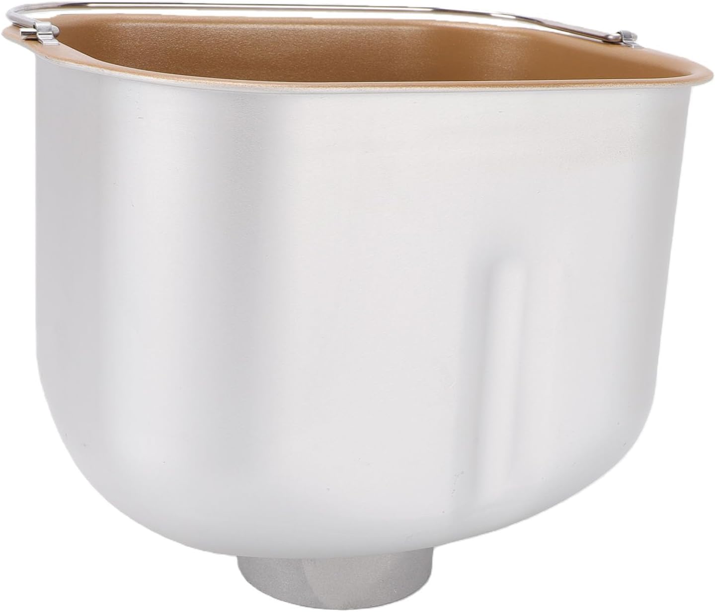 Karlak Bread Machine Baking Bucket Non Stick Coating for Home and Professional Bakers Stainless Steel Durable 197x147x165mm