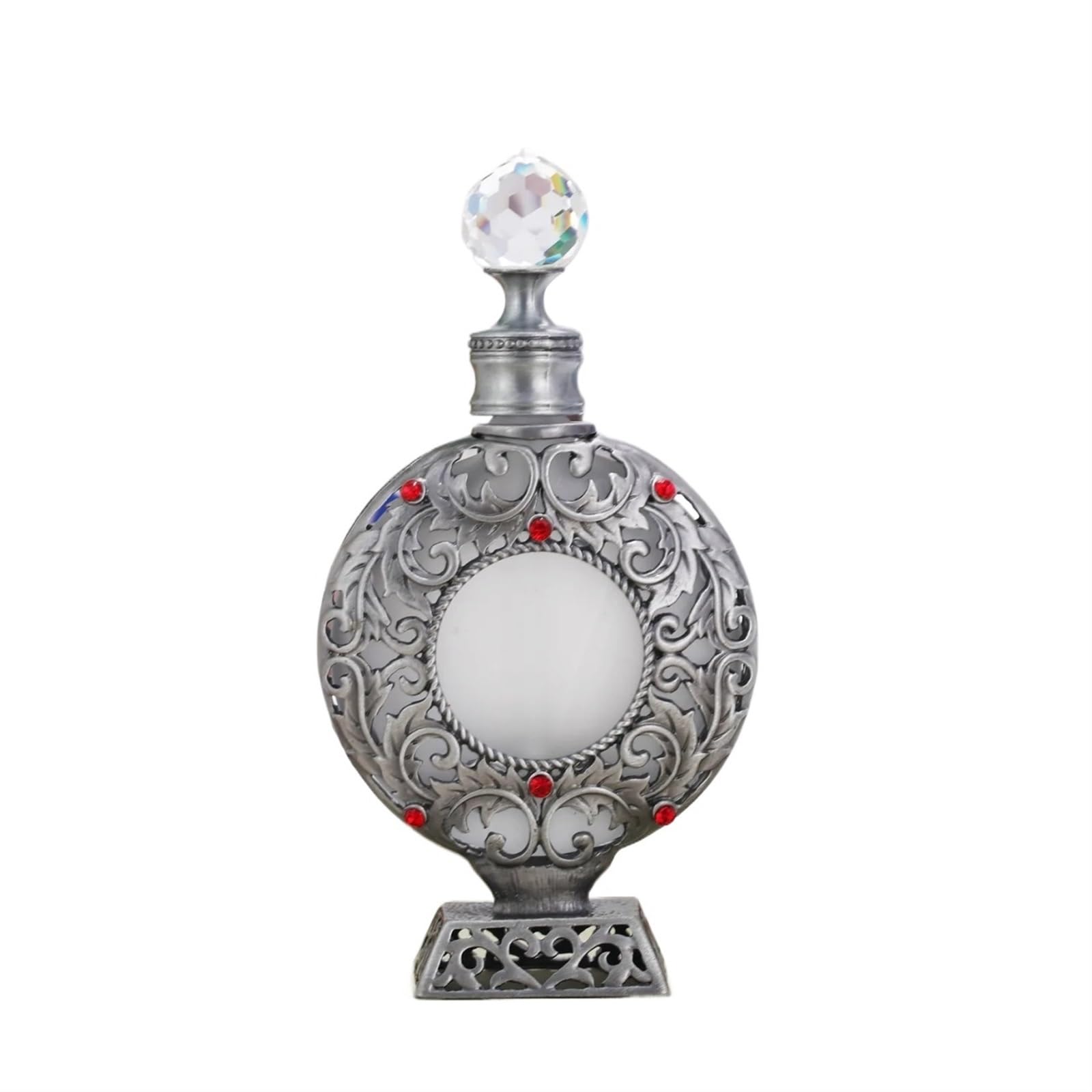 Fdzkrtvm Light Grey Portable Perfum Spray Bottle, Glass Refillable Travel Perfume Atomiser Bottle 30Ml Green