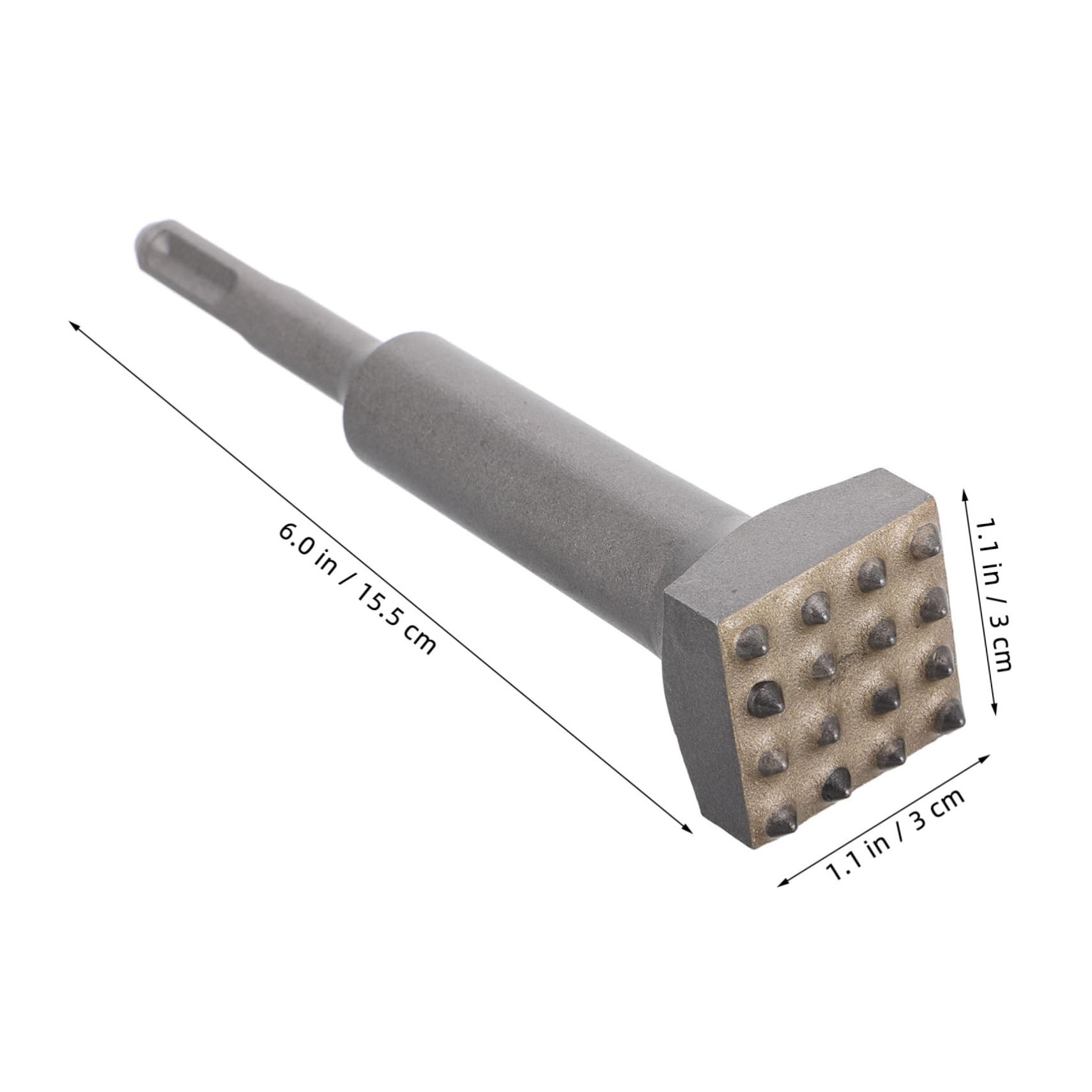 SOESFOUFU Electric Hammer Chisel Bit Attachment Concrete Surface Tool for Wall Chisel Tiling Preparation