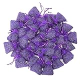 Lavande Sur Terre French Lavender Sachets for Drawers and Closets Fresh Scents, Set of 36, Home Fragrance Sachet for Closets and Drawers, Purple, LV-C-36-1