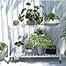 QLLL Banc de Rempotage de Jardin Extérieur en Bois sur Roues - Table de Rempotage Jardinage Multi-équipée ​- Table de Jardinage ​de Banc de Rempotage de Jardin pour Patio/Cour Arrière/Jardin