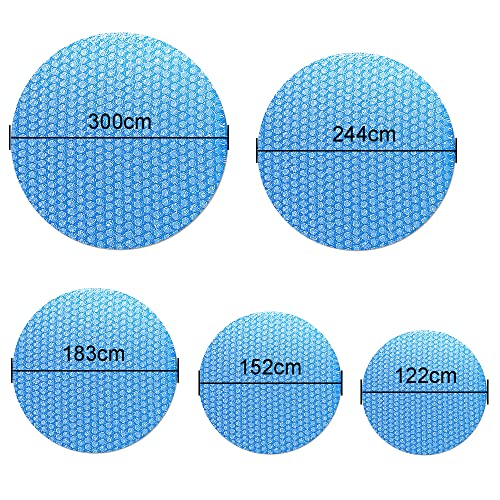 Miniatura 6 de Cobertor Solar Piscina Redonda Rectangular, Cubierta De Piscina Solar, Cubre Piscinas De Burbujas, Funda Piscina Verano Invierno Calienta Agua Lonas Para Piscinas De Burbujas 300cm