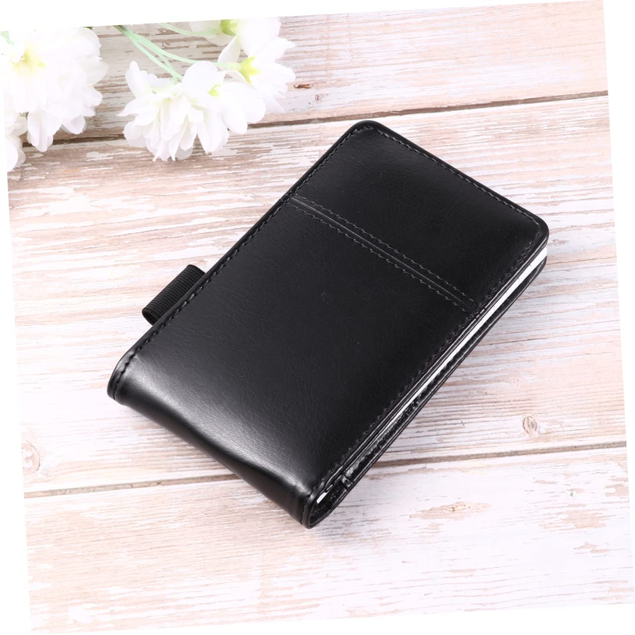 EXCEART 3pezzi Taccuino Tascabile Nero Blocco Note Pratico e Portatile Per Ufficio e Scuola Note Pad Per Appunti e Promemoria Materiale Resistente e Riutilizzabile