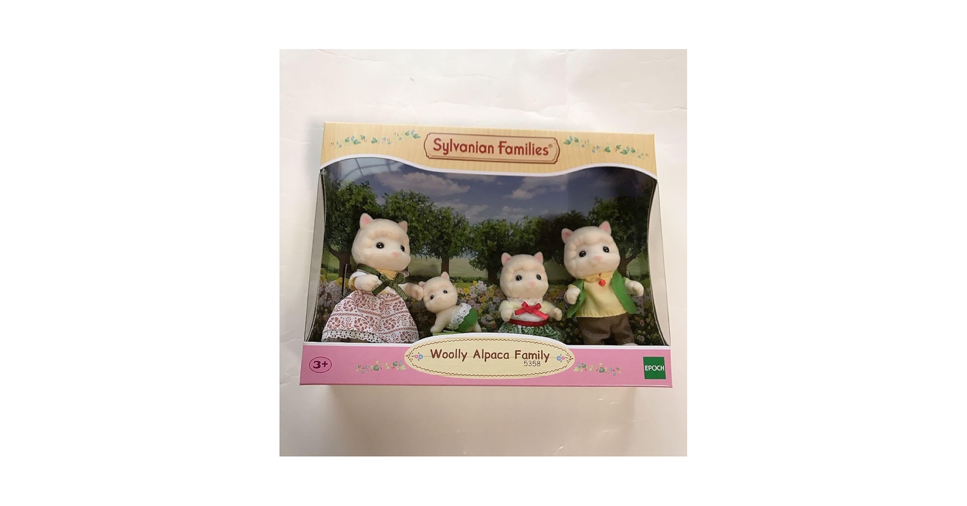 Amazon.co.jp: シルバニア アルパカファミリー アルパカ