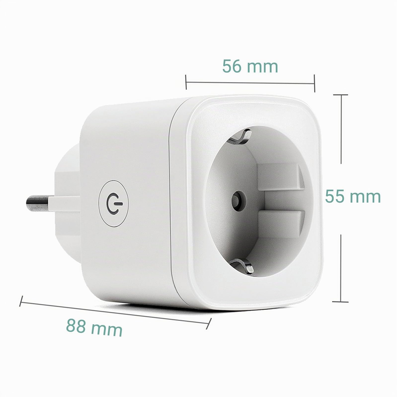 SPP 16A2 SmartPlug, WLAN, 16A, Strommessung, App Android und iOS
