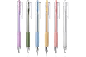 Yolev 6Pcs Cartoon Pattern Student Utility Knife Pen