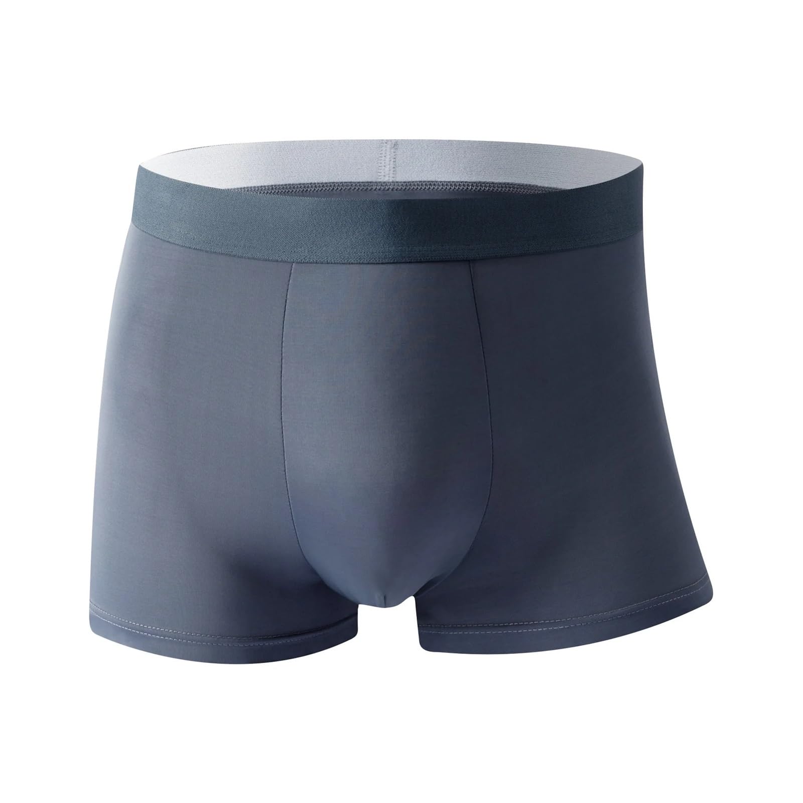 Intimo Maschile Intimo Estivo da Uomo in Seta ghiacciata, Boxer da Uomo for Ragazzi, Intimo Traspirante for Ragazzi, Boxer da Uomo per Uomo(Light Blue,XXXL)