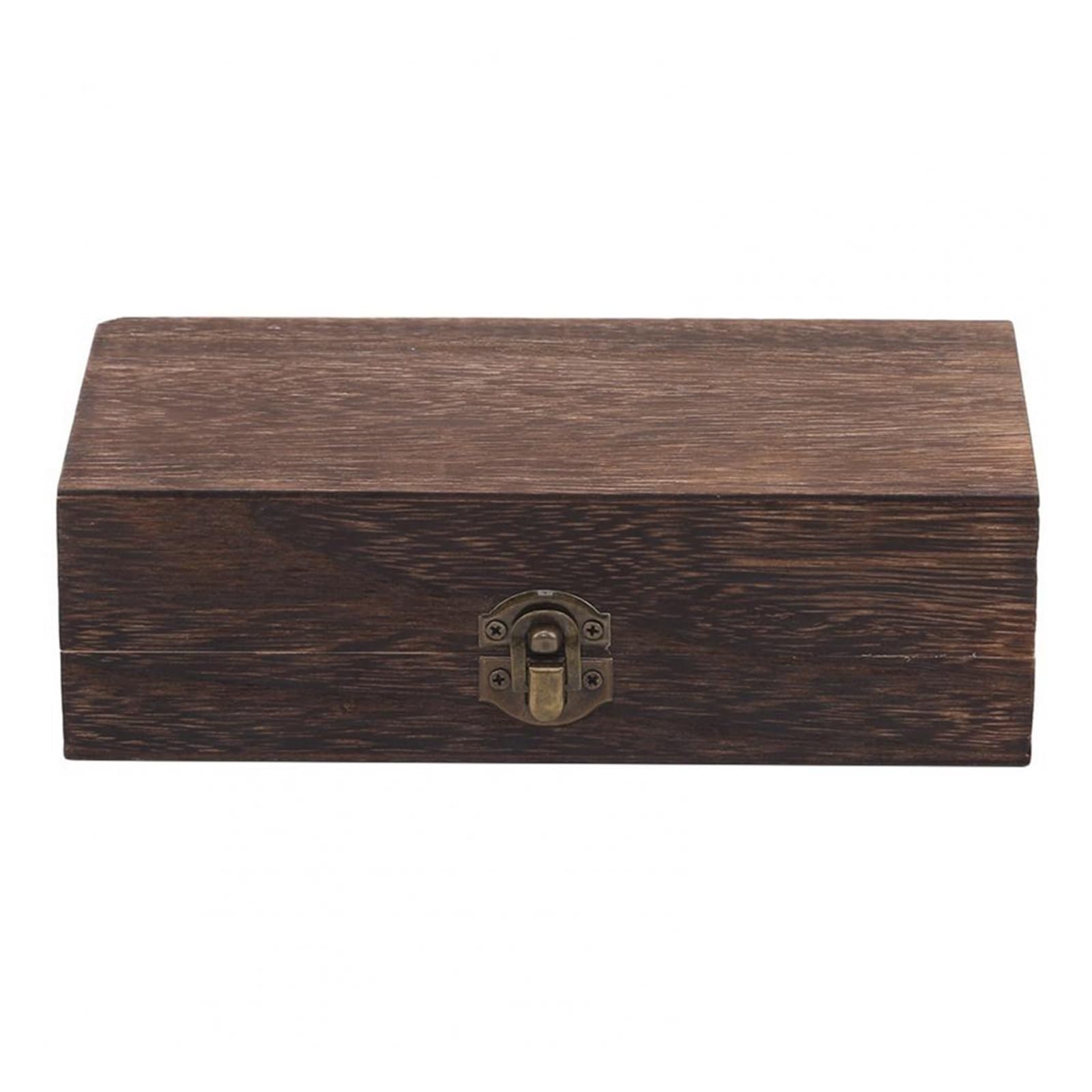 Boîte à bijoux vintage de prestige en bois noble fait main