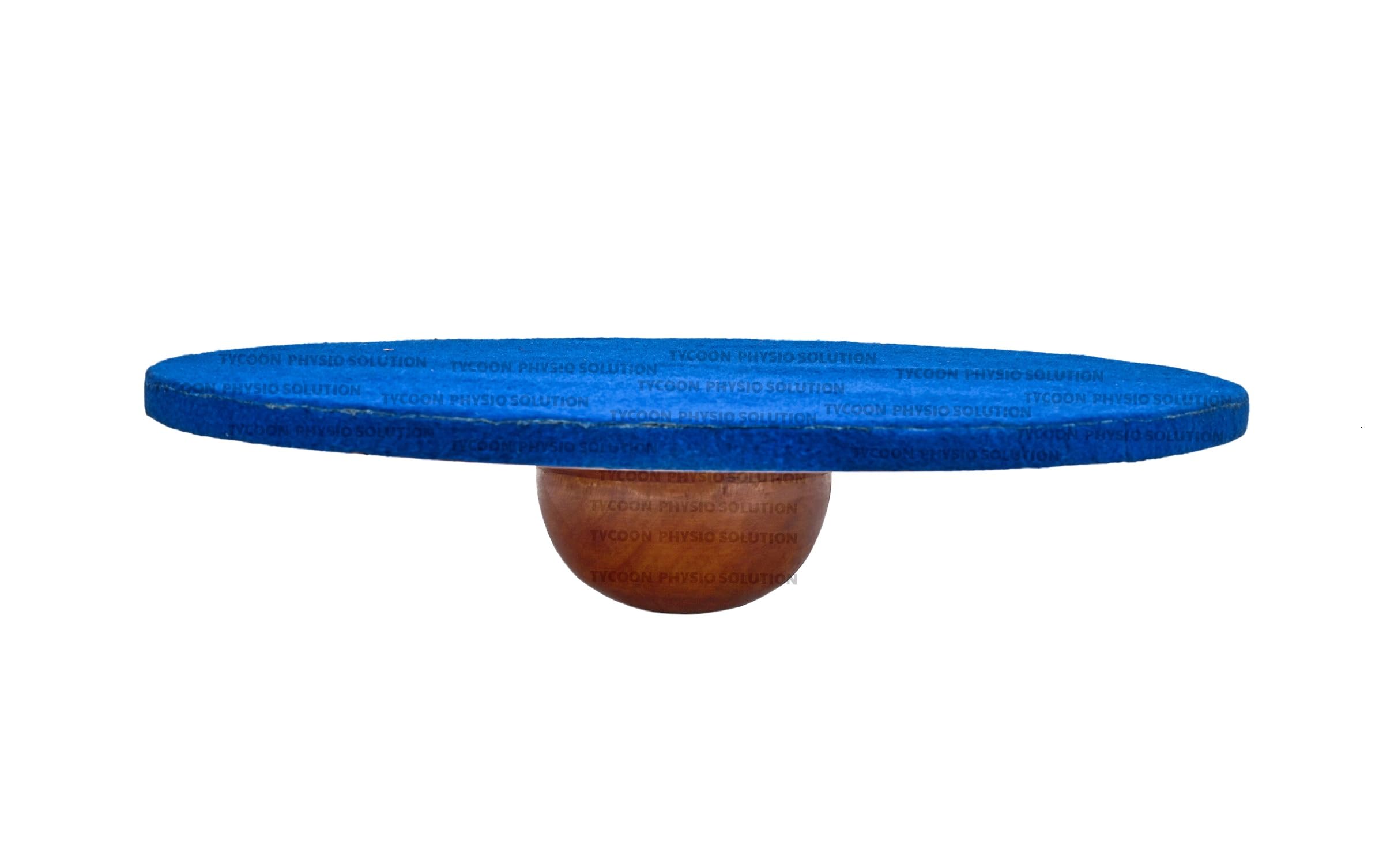 Tycoon Physio Solutions Circular Wobble Balance Board For Rehabilitation And Physiotherapy 360 Degree Rotation, Balance Boards for Stability and Core Training-image-18