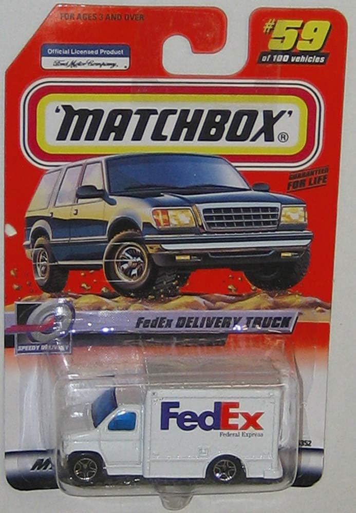 Matchbox FedEx Delivery Truck Speedy Delivery Series #59