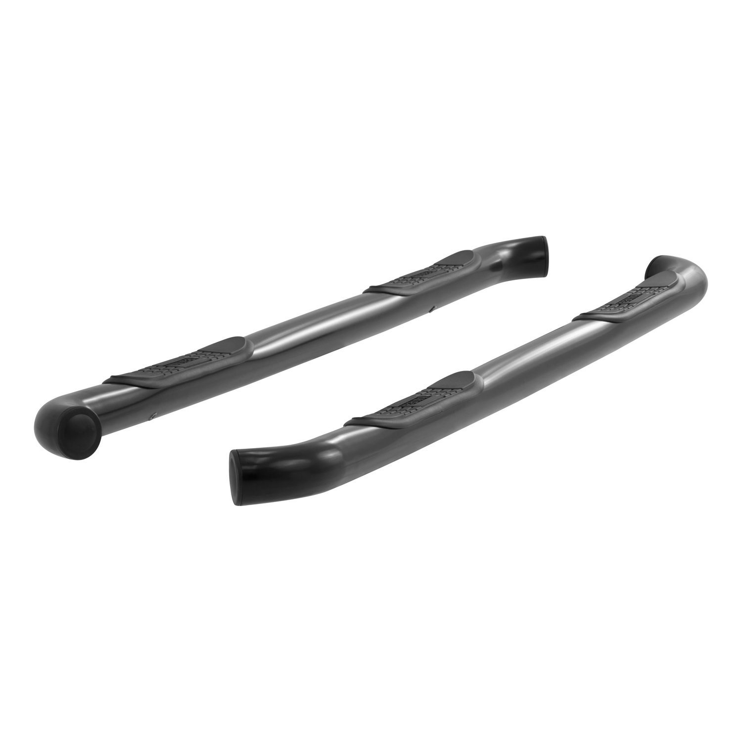 ARIES203015 3-Inch Round Black Steel Nerf Bars, No-Drill, Select Ford F-150, Lincoln Mark LT