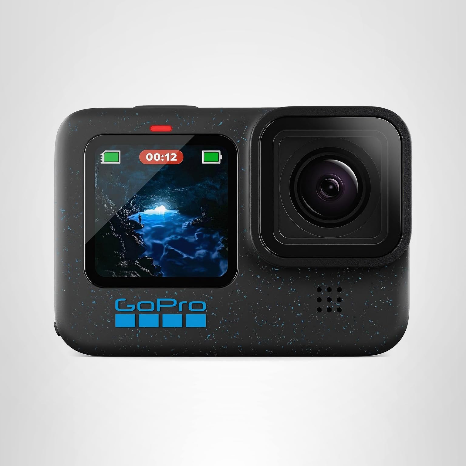 GoPro HERO12 Black - Waterproof Action Camera with 5.3K60 Ultra HD Video, 27MP Photos, HDR, 1/1.9" Image Sensor, Live Streaming, Webcam, Stabilization