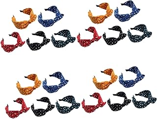 FOMIYES 20 Pcs bow headband headband hair ties for hair jewels for women green headband female headband bow knotted headbands decorative headbands women bow knot headband fabric