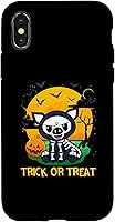Vista 7 de iPhone 12 mini Pig Skeleton Trick Or Treat Halloween Costume Case