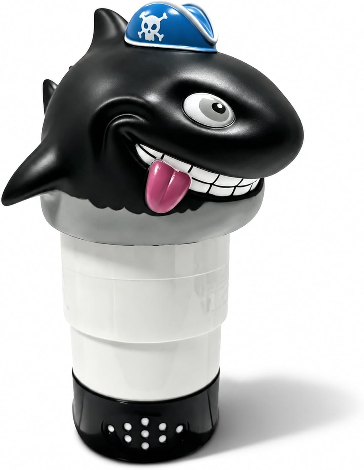 Chlorine Floater, Floating Pool Dispenser, Fits 1/3 Inch Tablet-Shark