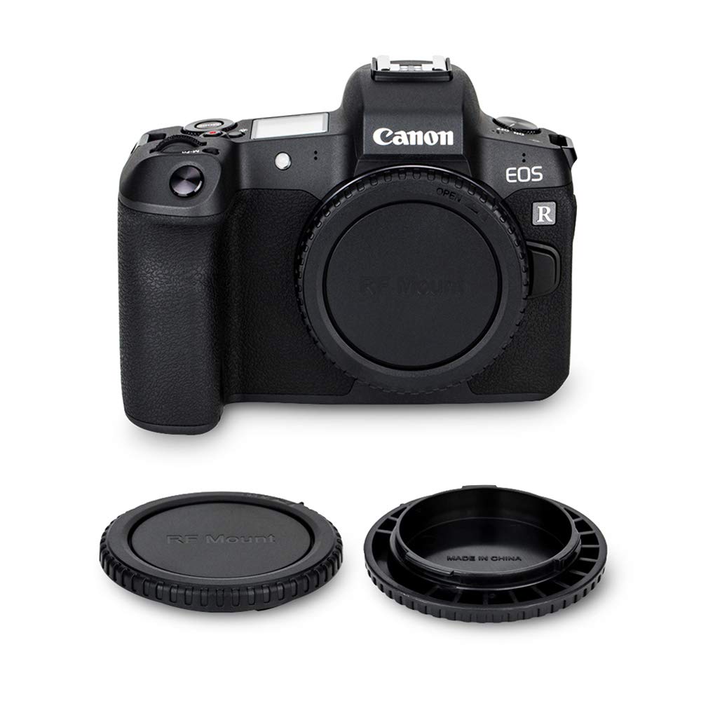 Lot De 2 Capuchons Arrière Pour Objectifs Canon EOS R (R3, R5, R6, RP, R100) - Compatible Monture RF