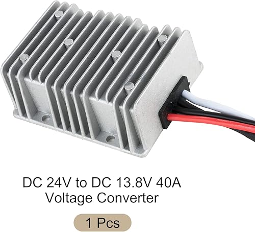 Miniatura 5 de Rebower Regulador convertidor de CC a CC, transformador de conversión de potencia impermeable, para camiones, autos y barcos  CC 12 V escalonado a