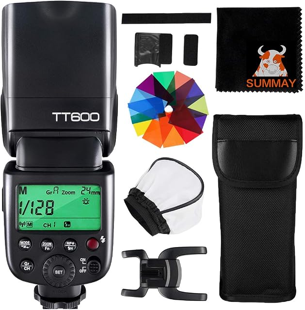 GODOX TT600 Flash Speedlight GN60 Camera Speedlite for Canon Nikon Pentax Fujifilm Olympus Camera