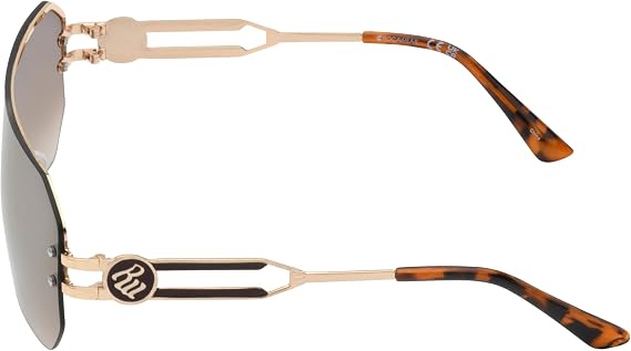 Rocawear Men's R1022 Rimless Metal Rectangular Sunglasses