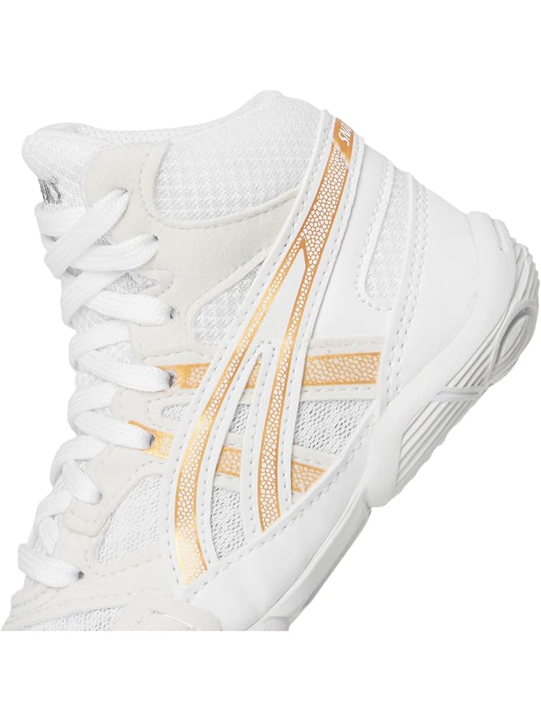 White ASICS Snapdown 4 GS (Toddler/Little Kid/Big Kid)
