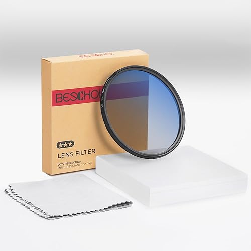 Miniatura 8 de Beschoi Filtro polarizador de 1.457 in, filtro polarizador circular multicapa de 30 capas con revestimiento nano multicapa (CPL) con vidrio óptico